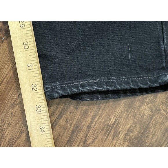 Levi's Black Straight Leg Jeans - Picture 4 of 7